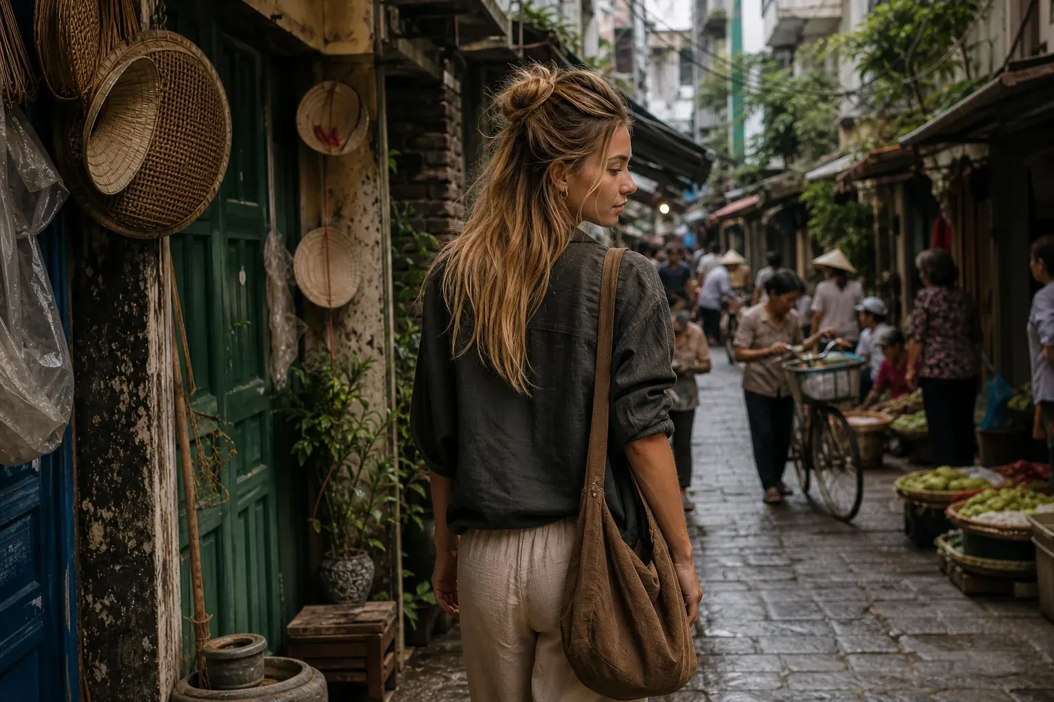 1. Altstadt (Old Quarter): Das chaotische Herz von Hanoi
