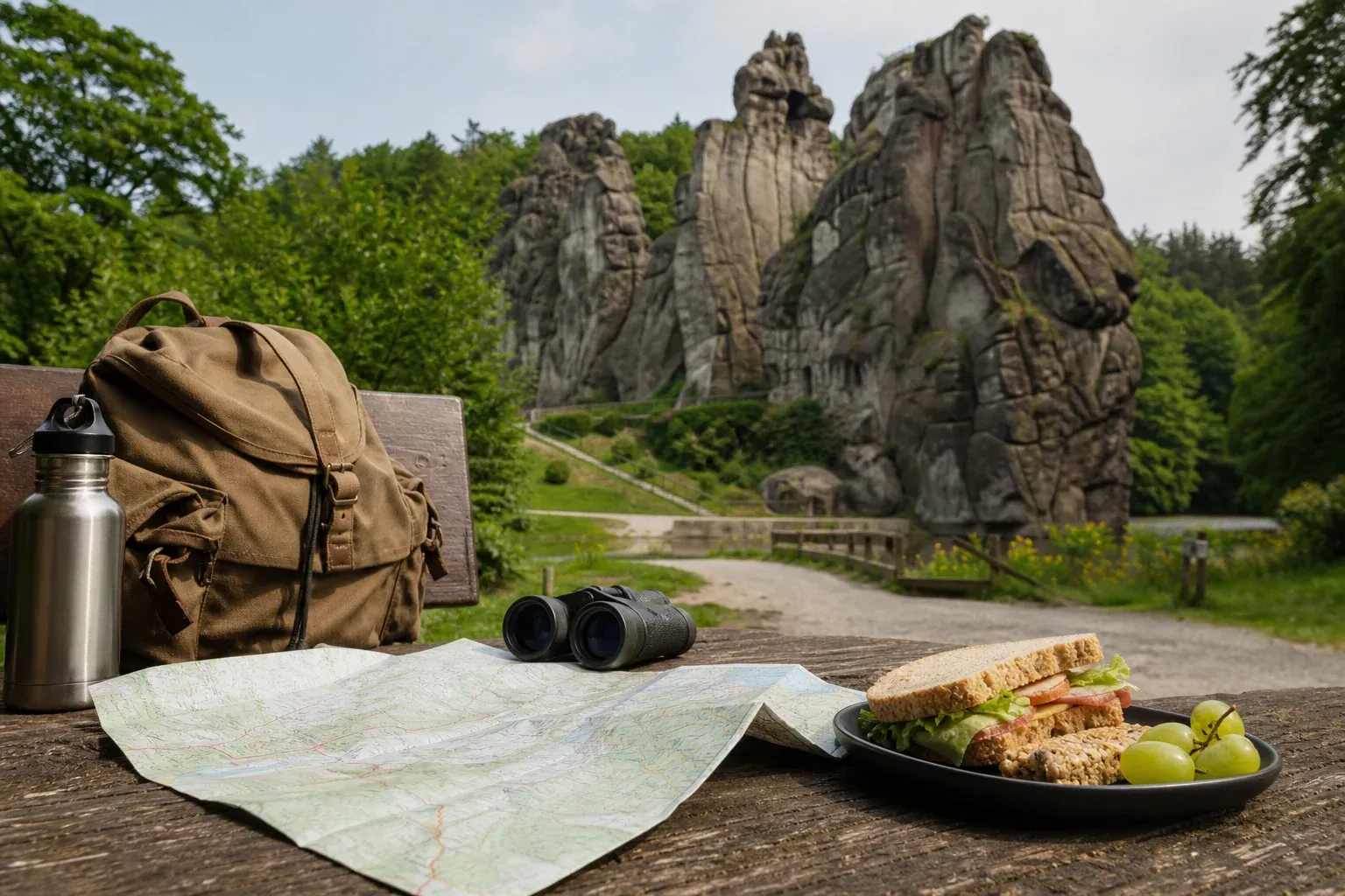 Die schönsten Routen zum Wandern an den Externsteinen: Vom Rundweg zur Tagestour